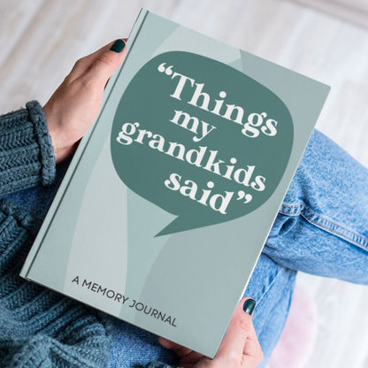 Cute things grandchildren said journal for grandparents