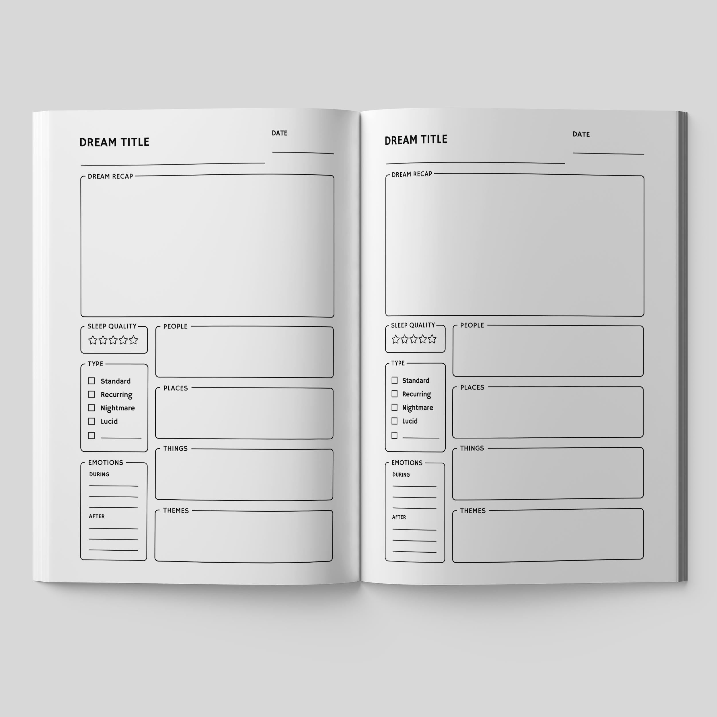 Dreams Remembered: The Essential Dream Journal and Logbook