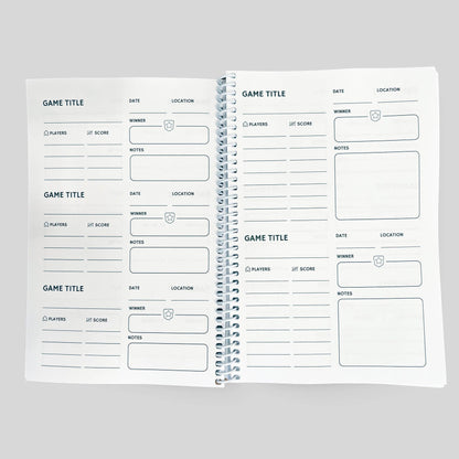 Board Game Journal - Game Night Remembered Record Book