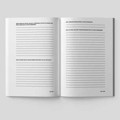 Share Your Story Grandpa - Guided Journal for Grandfathers